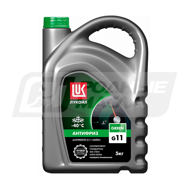 ЛУКОЙЛ G11 Green (Зеленый), 5кг 227386
